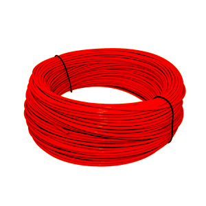 CABLE AUTOM 16 AWG CABLESCA 600V ROJO 20MTS