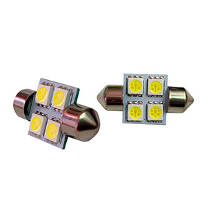 BOMBILLO LED FC FESTOON 5050SMD-T11×31 MM 4 LEDS