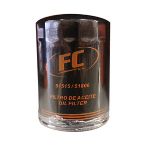 FILTRO DE ACEITE FC51515 FORD BRONCO/ EXPLORER/ FAIRLANE/ RANGER 4.0/ TOYOTA LAND CRUISER AUTANA/ MACHO PICK UP / 4RUNNER