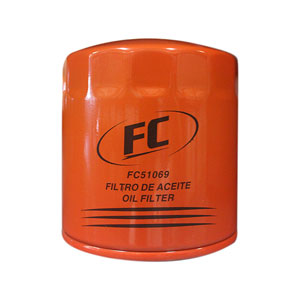 FILTRO DE ACEITE FC51069 CHEVROLET C-10/ CAMARO/ IMPALA/ MALIBU/ SILVERADO 4.8Lts/ C-30/ C3500