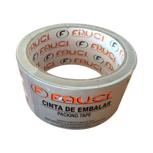 CINTA DE EMBALAR FAUCI FYGB165T TRANSPARENTE 48 MM X 35 MTS