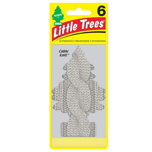 AROMATIZANTE LITTLE TREES 1 PACK ESENCIA CABLE KNIT