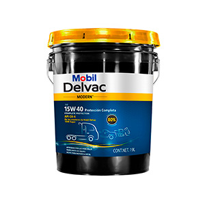 ACEITE DE MOTOR MOBIL DIESEL DELVAC MODERN 15W40 SUPER DEF V3 PAILA