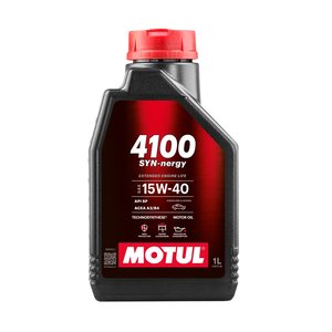 ACEITE DE MOTOR MOTUL 4100 15W40 SYN-NERGY SEMI SINTETICO 1 LT