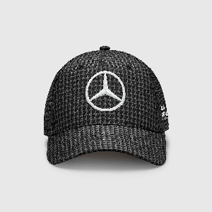 GORRA NEGRA-GRIS MERCEDES BENZ /LEWIS HAMILTON